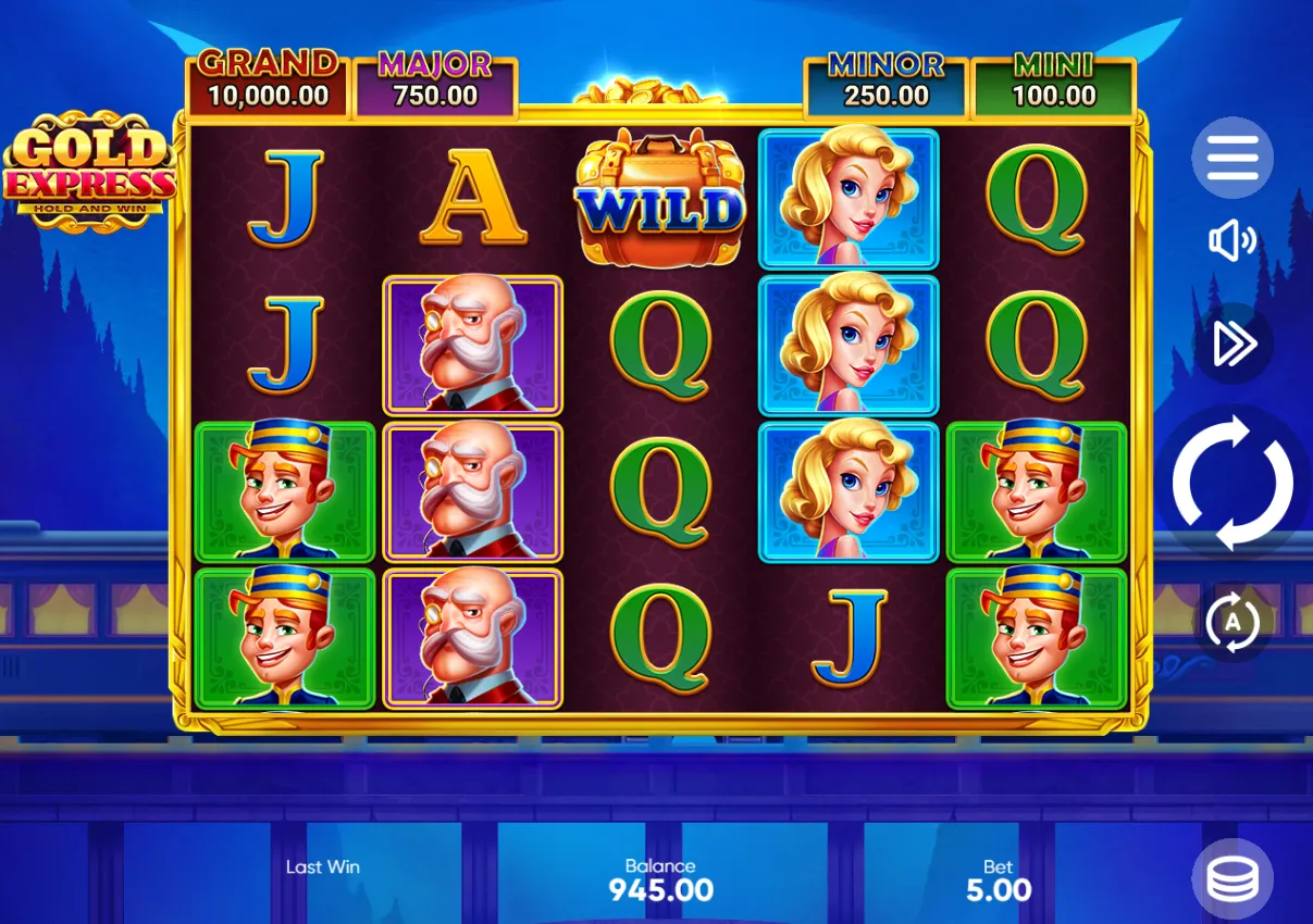 Gold Express Hold and Win demo